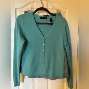 Misses cashmere sweater, size M